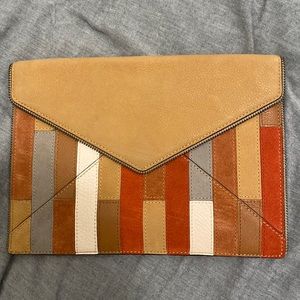 Rebecca Minkoff Clutch with neutral palette